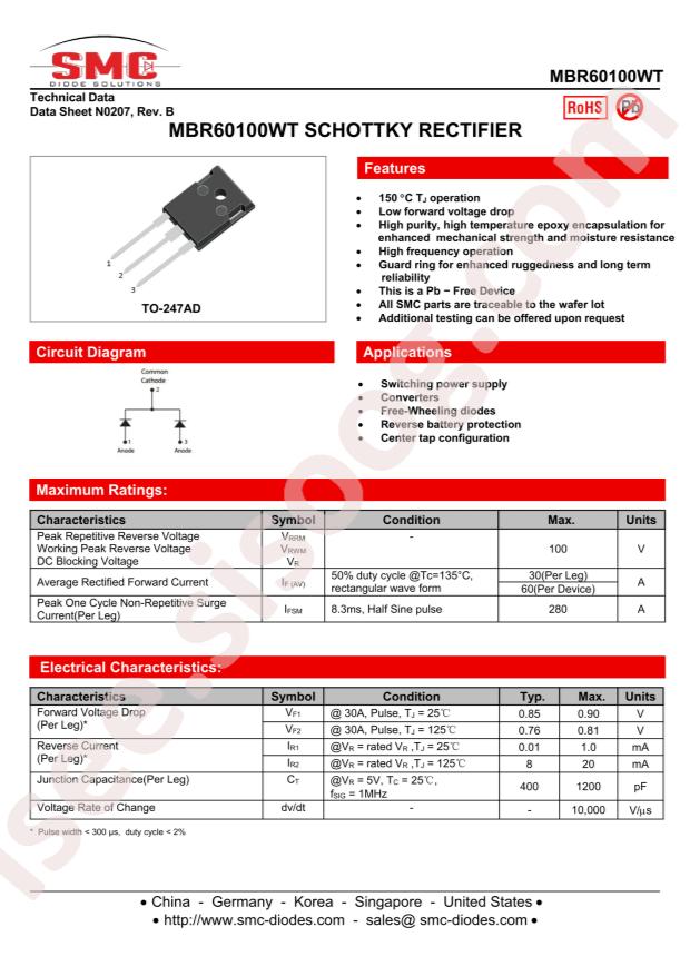 MBR60100WT