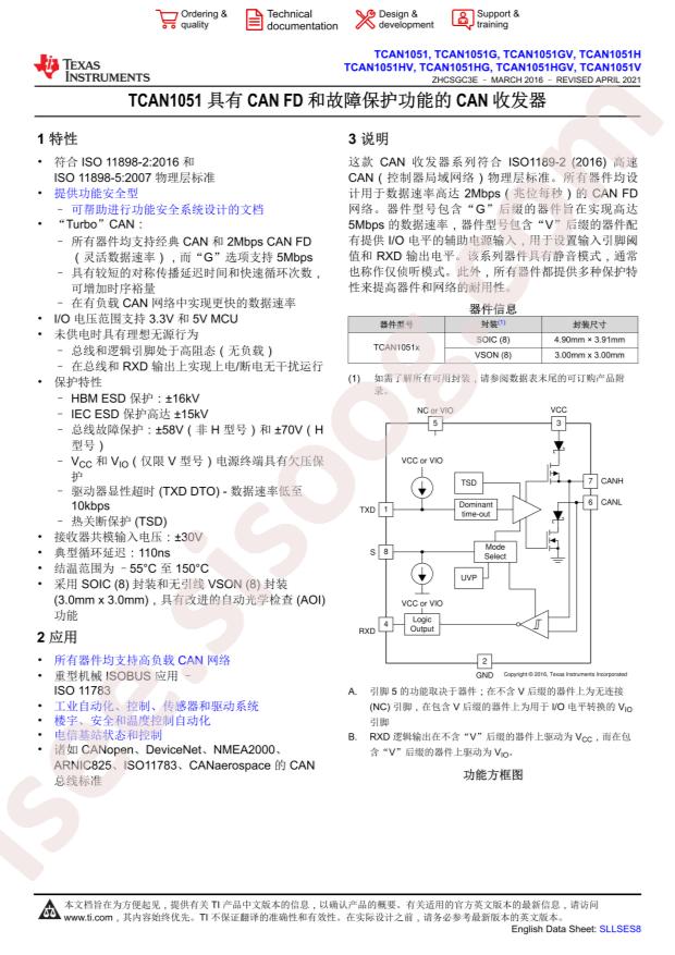 TCAN1051HGVD