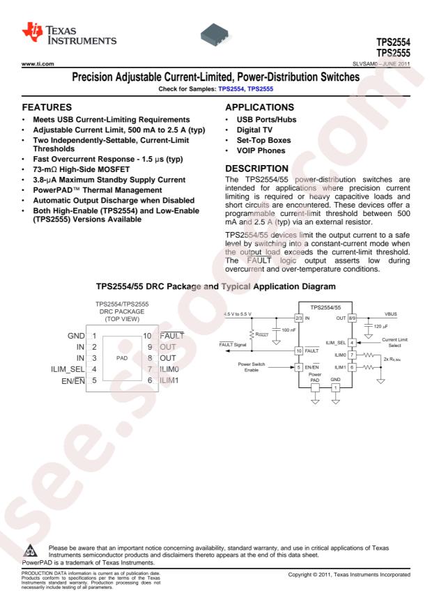 TPS2554DRCR