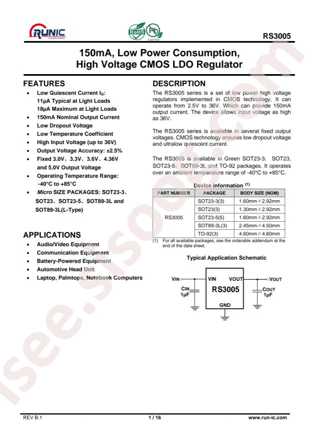 RS3005-3.3SYF5