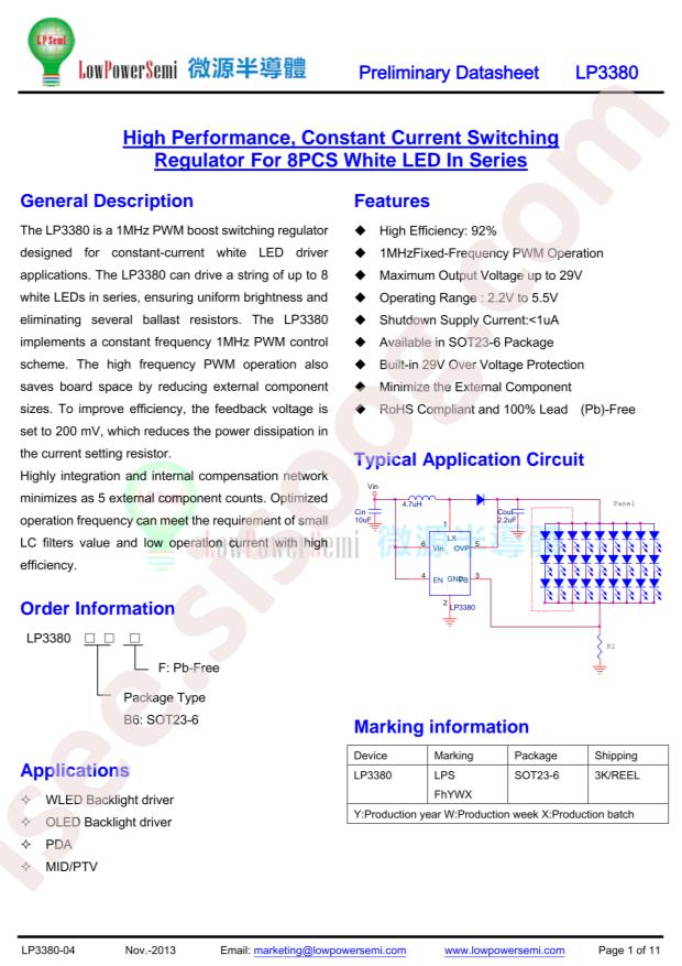 LP3380B6F