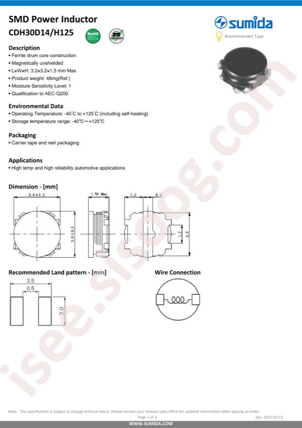 CDH30D14H125NP-5R6MC