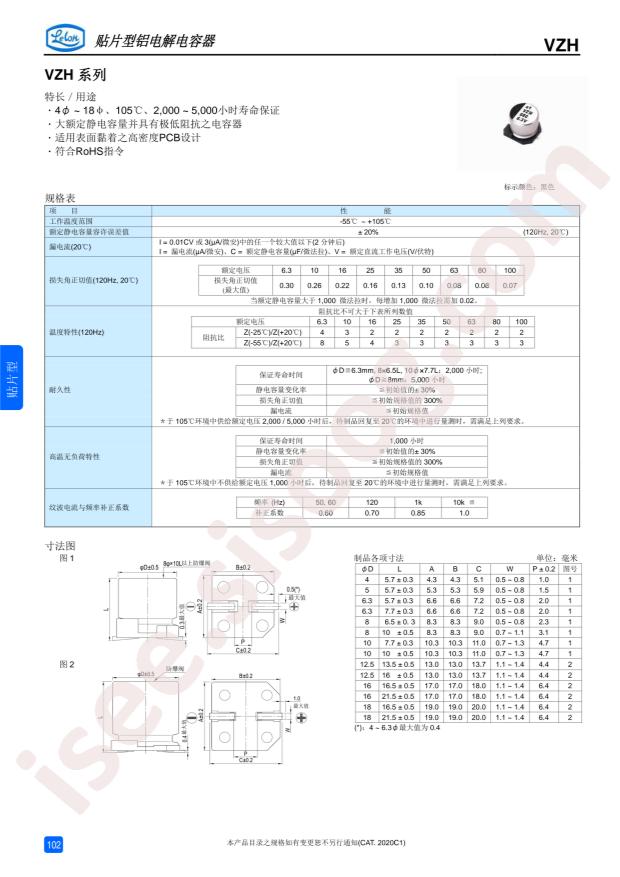 VZH471M1ATT-0810L