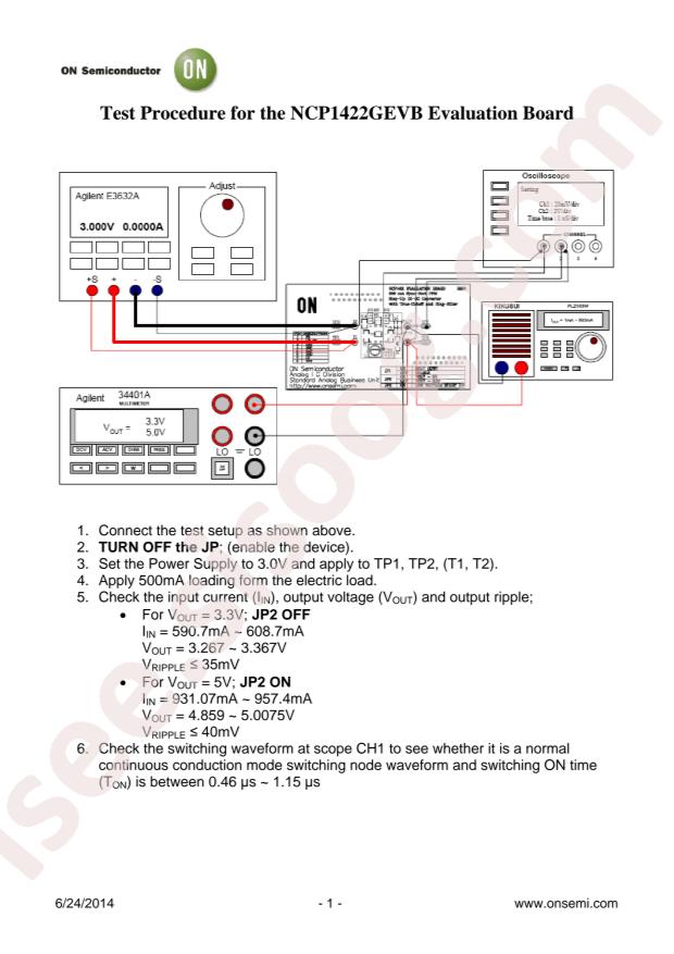 NCP1422GEVB