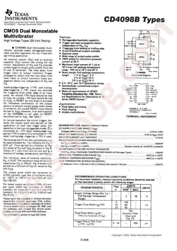 CD4098BPWR