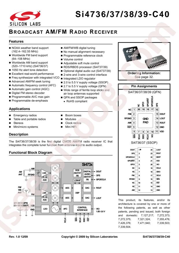 SI4738-C40-GM