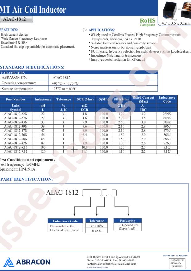 AIAC-1812-27NK-T