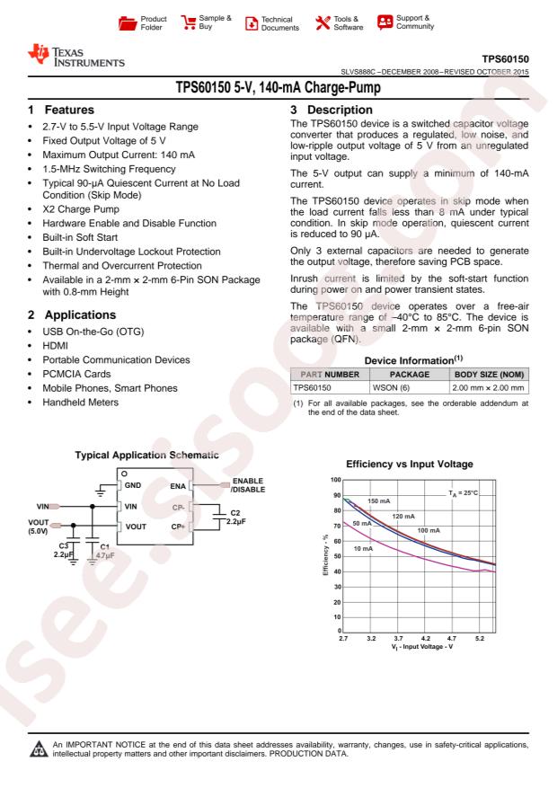 TPS60150DRVT