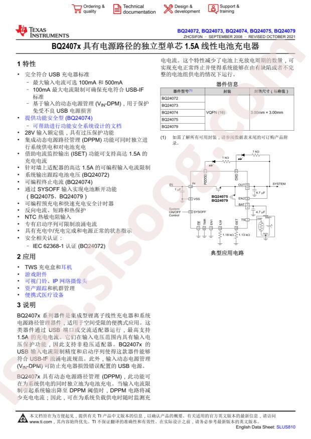 BQ24075RGTT