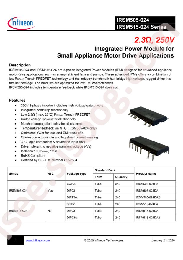 IRSM515-024DA