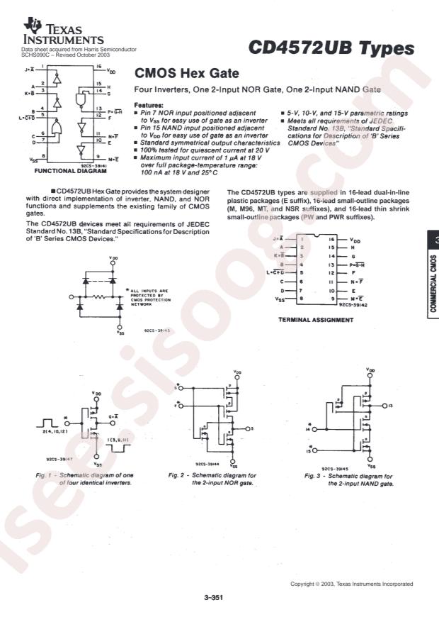 TI CD4572UBEE4