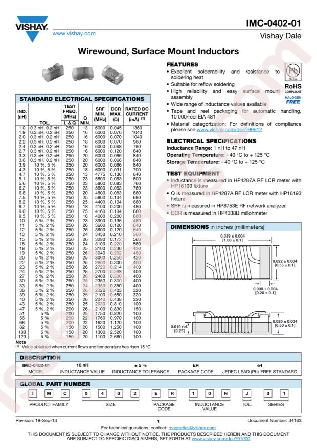 IMC0402ER47NJ01
