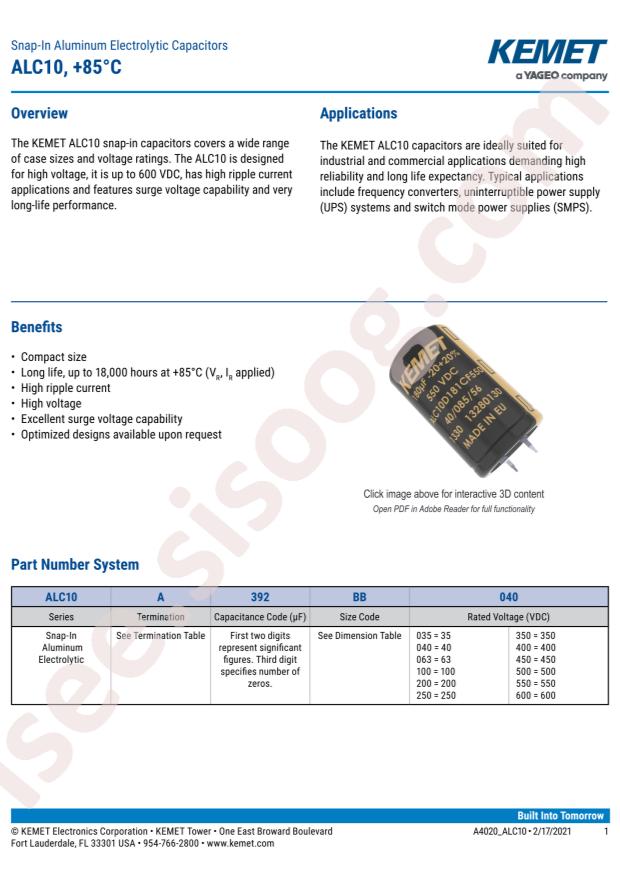 ALC10A331DH550