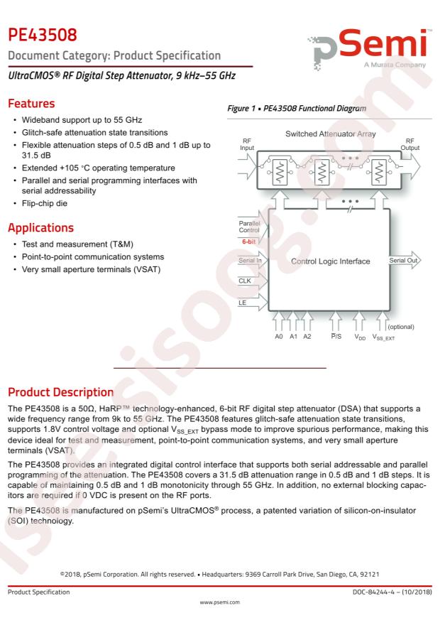 PE43508A-V