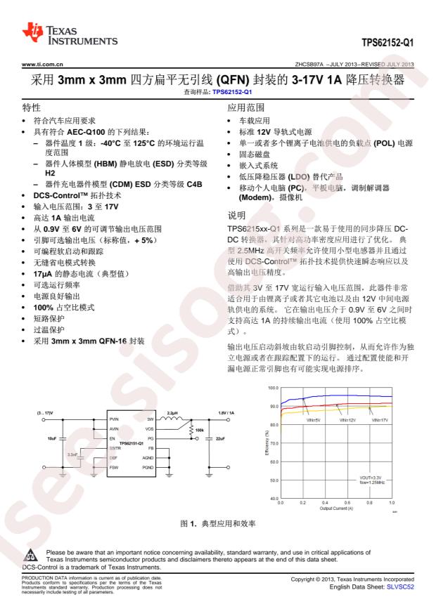 TPS62152QRGTRQ1