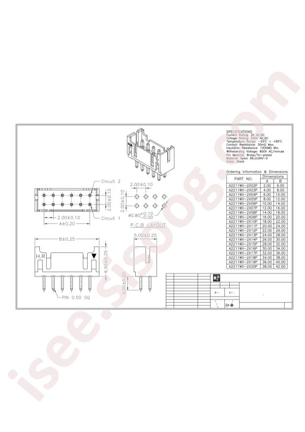 A2211WV-2X05P