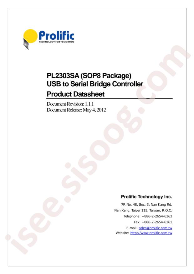PL2303SA LF