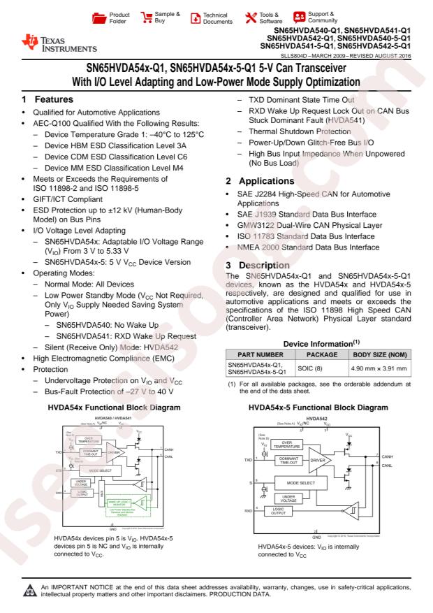 HVDA540QDRQ1