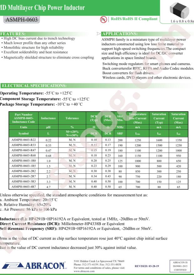 ASMPH-0603-R47M-T