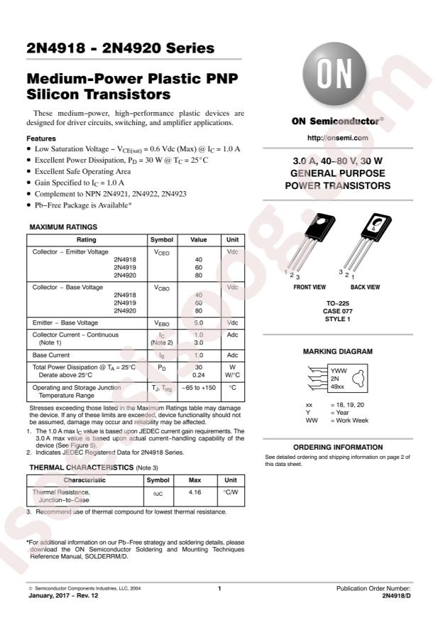 2N4918G
