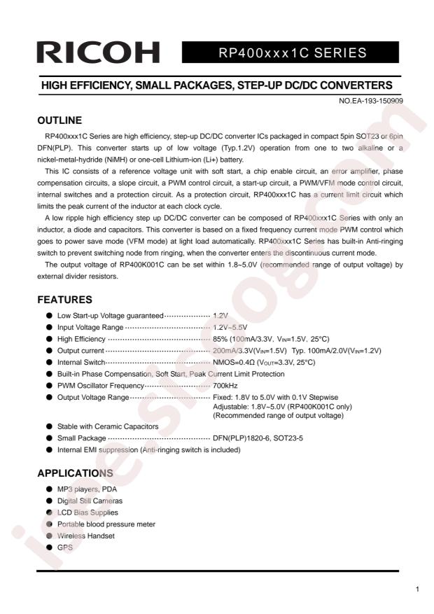 Nisshinbo Micro Devices Inc. RP400K251C-TR