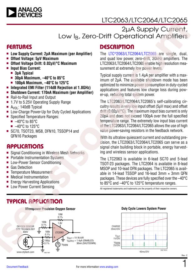 LTC2064HMS8#PBF