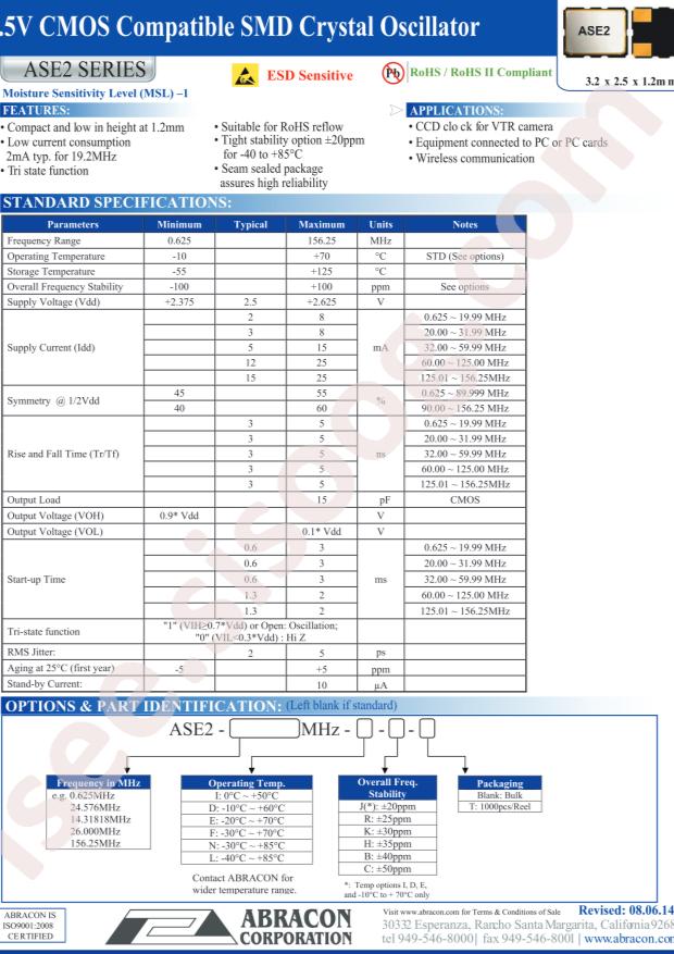 ASE2-27.000MHZ-ET