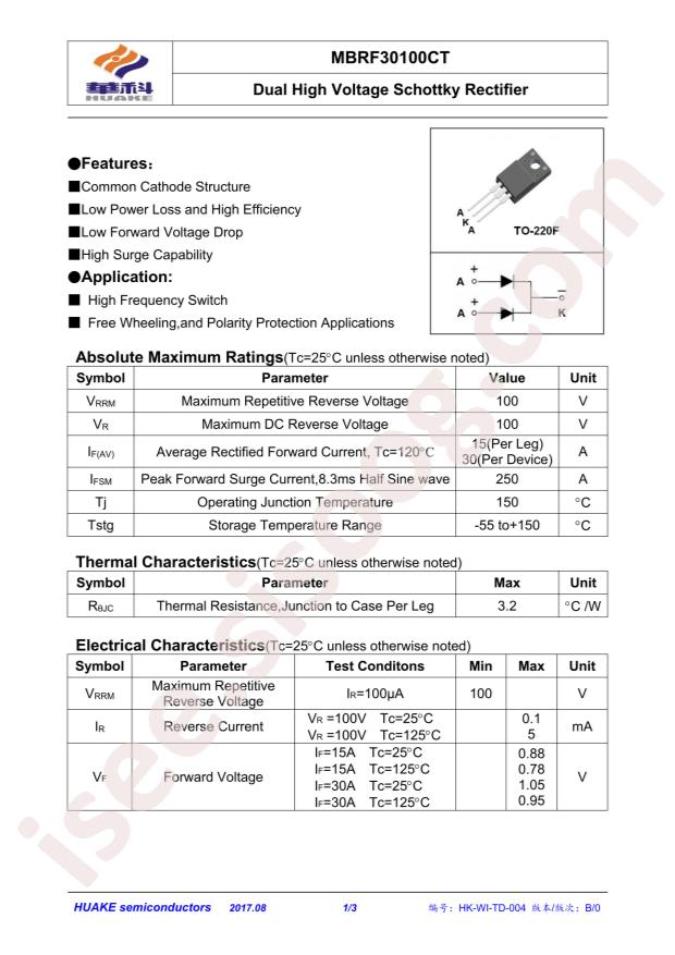 MBRF30100CT