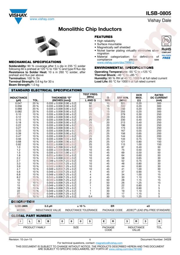 ILSB0805ER2R7K