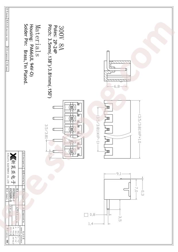 XY2500R-G-3.5-2P