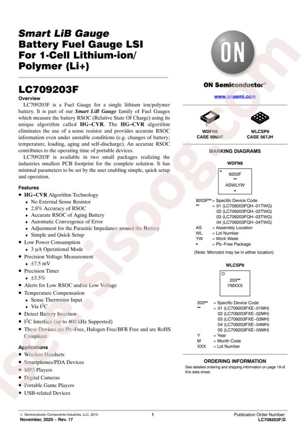 LC709203FXE-01MH