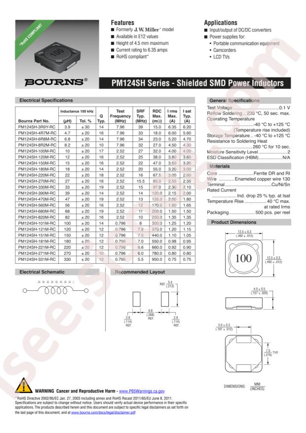 PM124SH-120M-RC