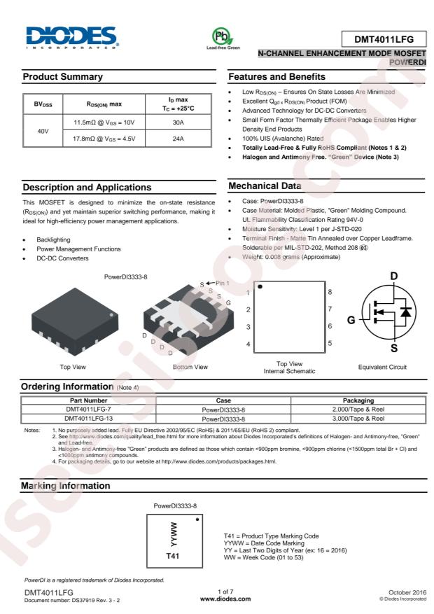 DMT4011LFG-7