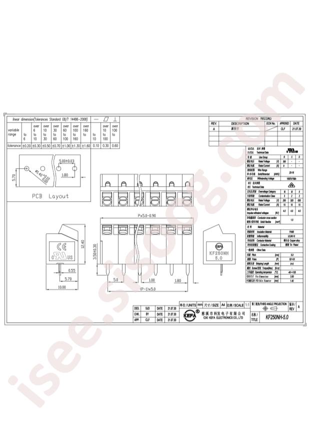 KF250NH-5.0-5P