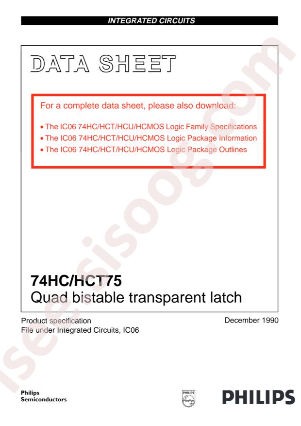 74HC75D,653