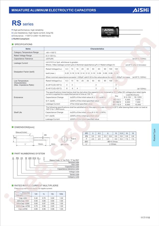 ERS1JM821M25OT