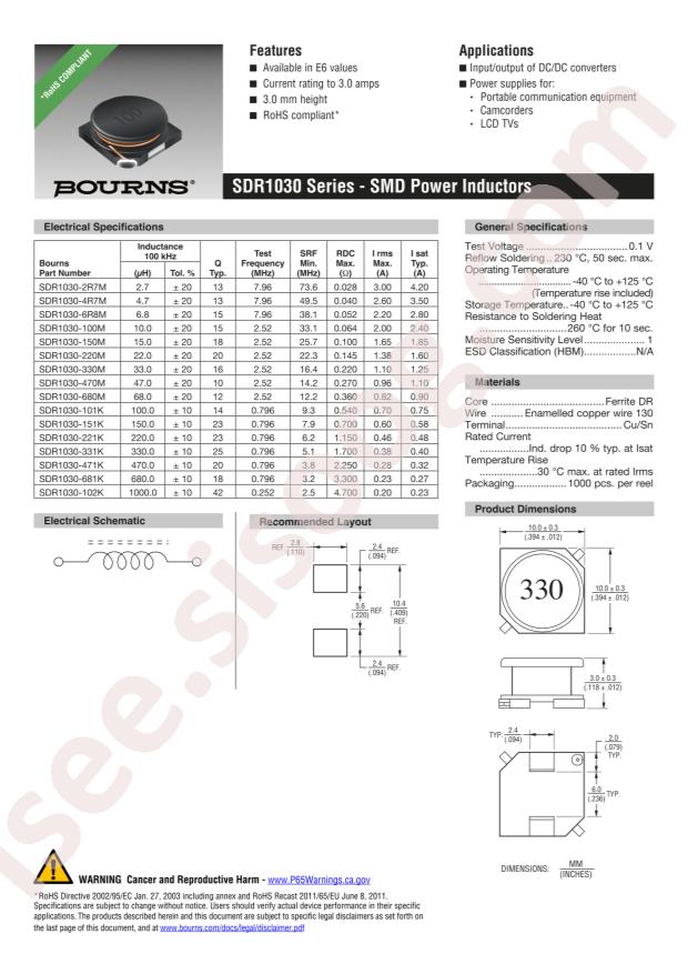 SDR1030-331K