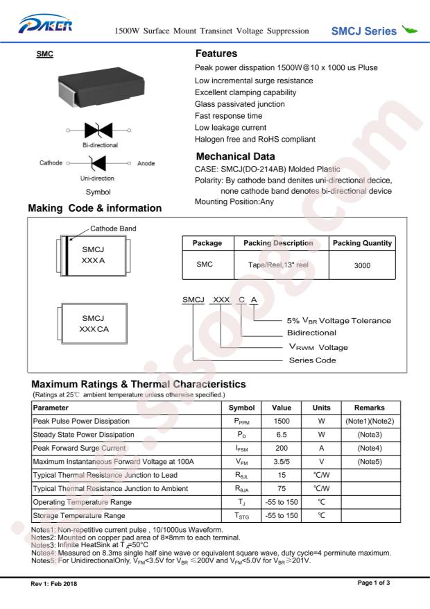 SMCJ40CA