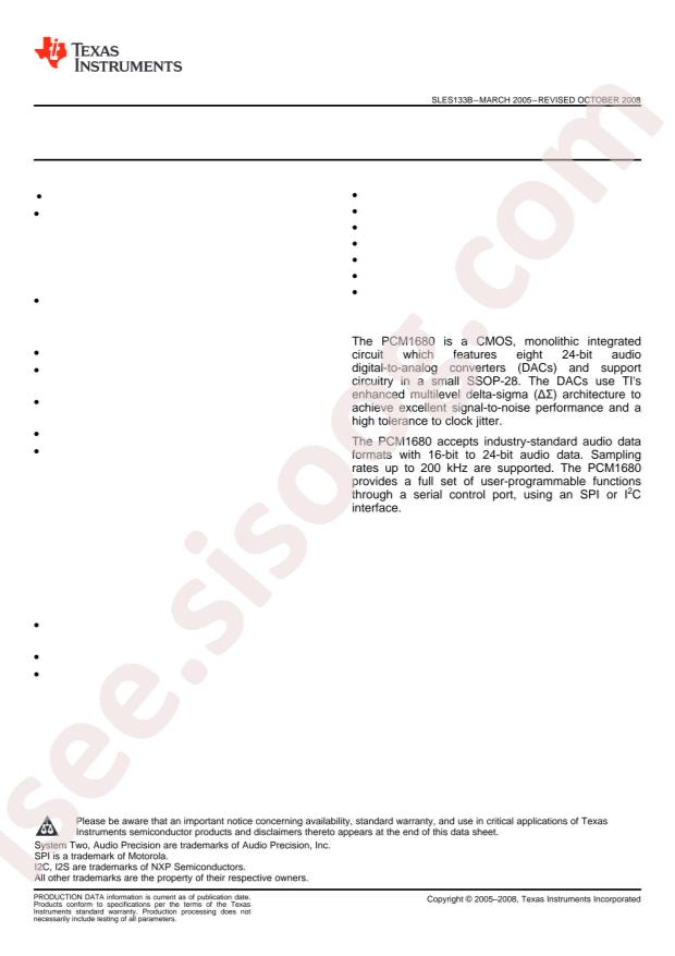 PCM1680DBQR