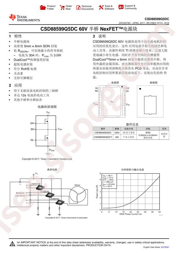 CSD88599Q5DCT