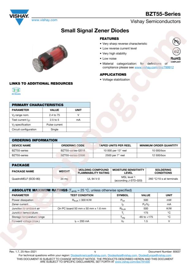 BZT55C4V7-GS08