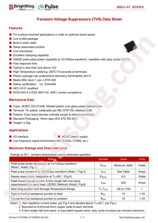 SMDJ150A-AT/TR13