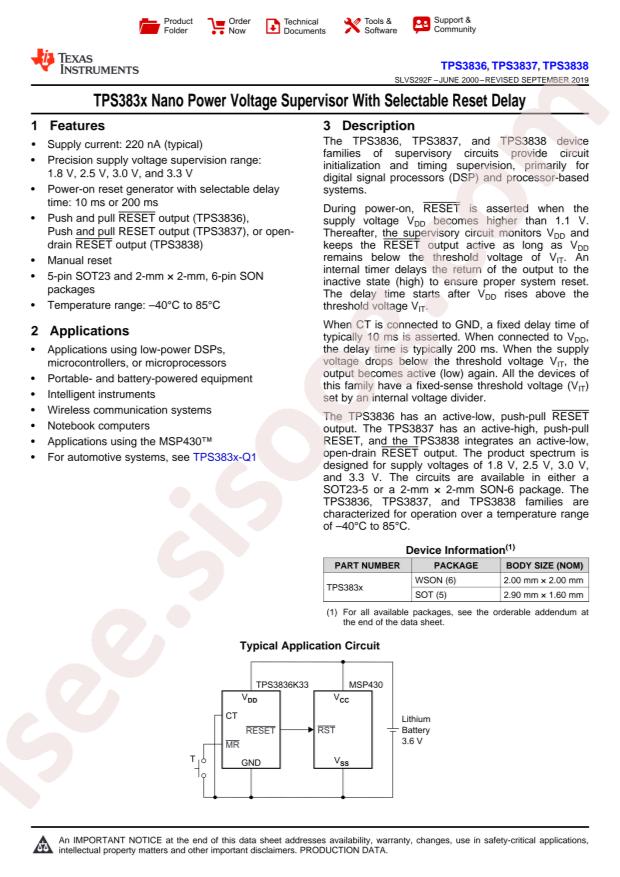 TPS3836L30DBVT
