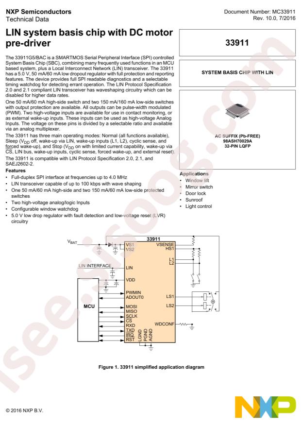 MC33911BACR2