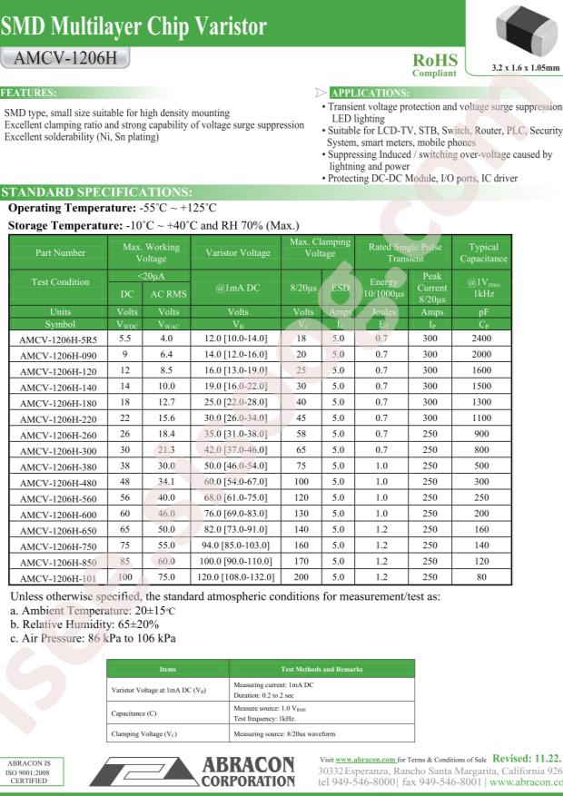 AMCV-1206H-750-T