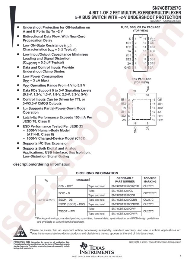 SN74CBT3257CPWR