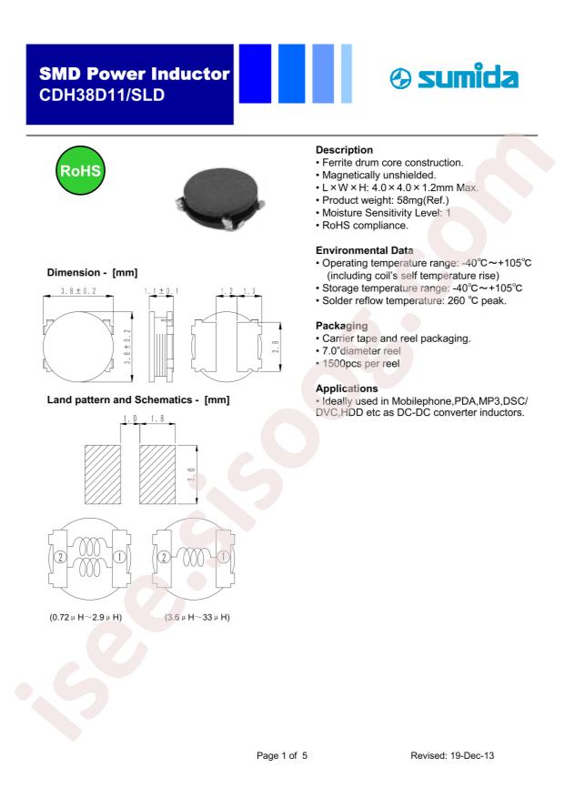 CDH38D11SLDNP-270MC