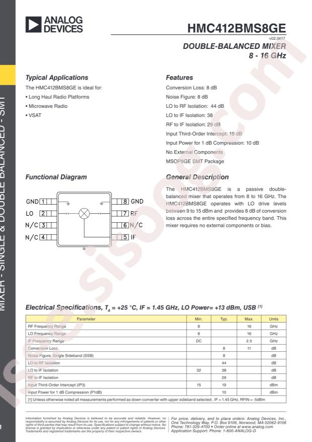 HMC412BMS8GE