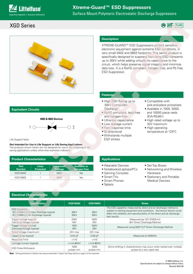 XGD10603NR