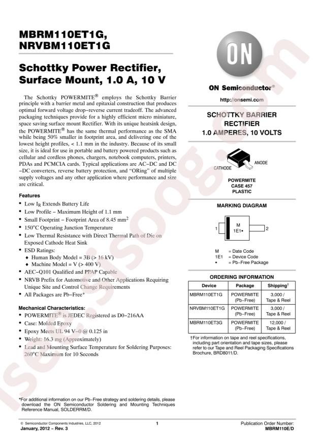 MBRM110ET3G